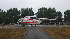 Вертолет МЧС России доставил в Тверь пациента из Бежецка