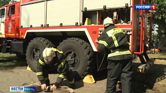 В Твери прошли соревнования среди добровольных пожарных команд 