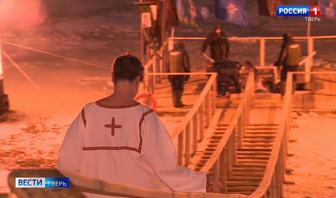 В Тверской области православные верующие отмечают Крещение Господне