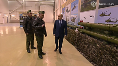Владимиру Путину показали противотанковую ракету «Хризантема» с повышенной боевой частью