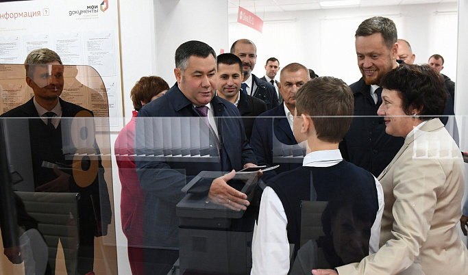 Губернатор Игорь Руденя посетил Ржевский муниципальный округ