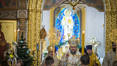 Тверская епархия рассказала, как прошла Рождественская служба в Воскресенском соборе в Твери 