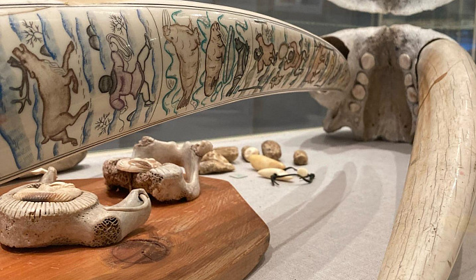 Жители Твери смогут увидеть бивень мамонта и китовый ус на выставке «Ремесло с края земли»