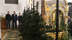 Игорь Руденя встретил Рождество в Воскресенском кафедральном соборе