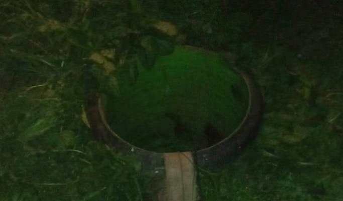 В Тверской области 3-летняя девочка упала в колодец для сточных вод