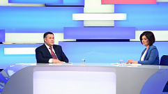 Игорь Руденя ответил на вопросы в прямом эфире телеканала «Россия 24» Тверь