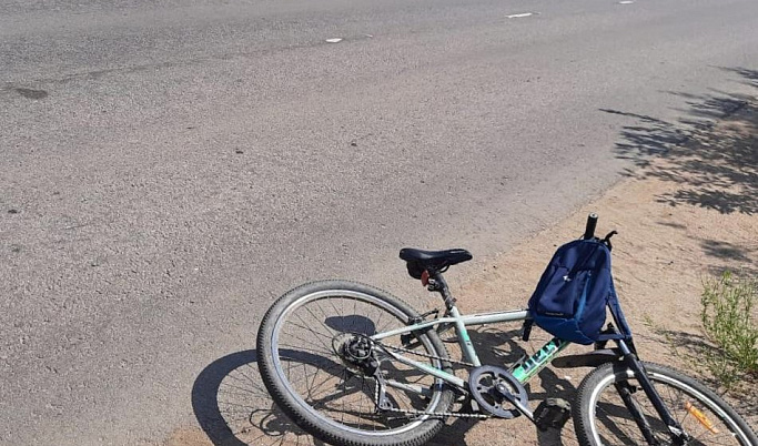 12-летний велосипедист попал под колёса автомобиля в Тверской области